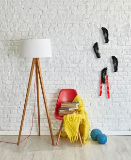 LOLLA'S RIGHT FOOT, Wall coat stand, right foot shape, Black. Hand painted resin. Made in Italy. Antartidee